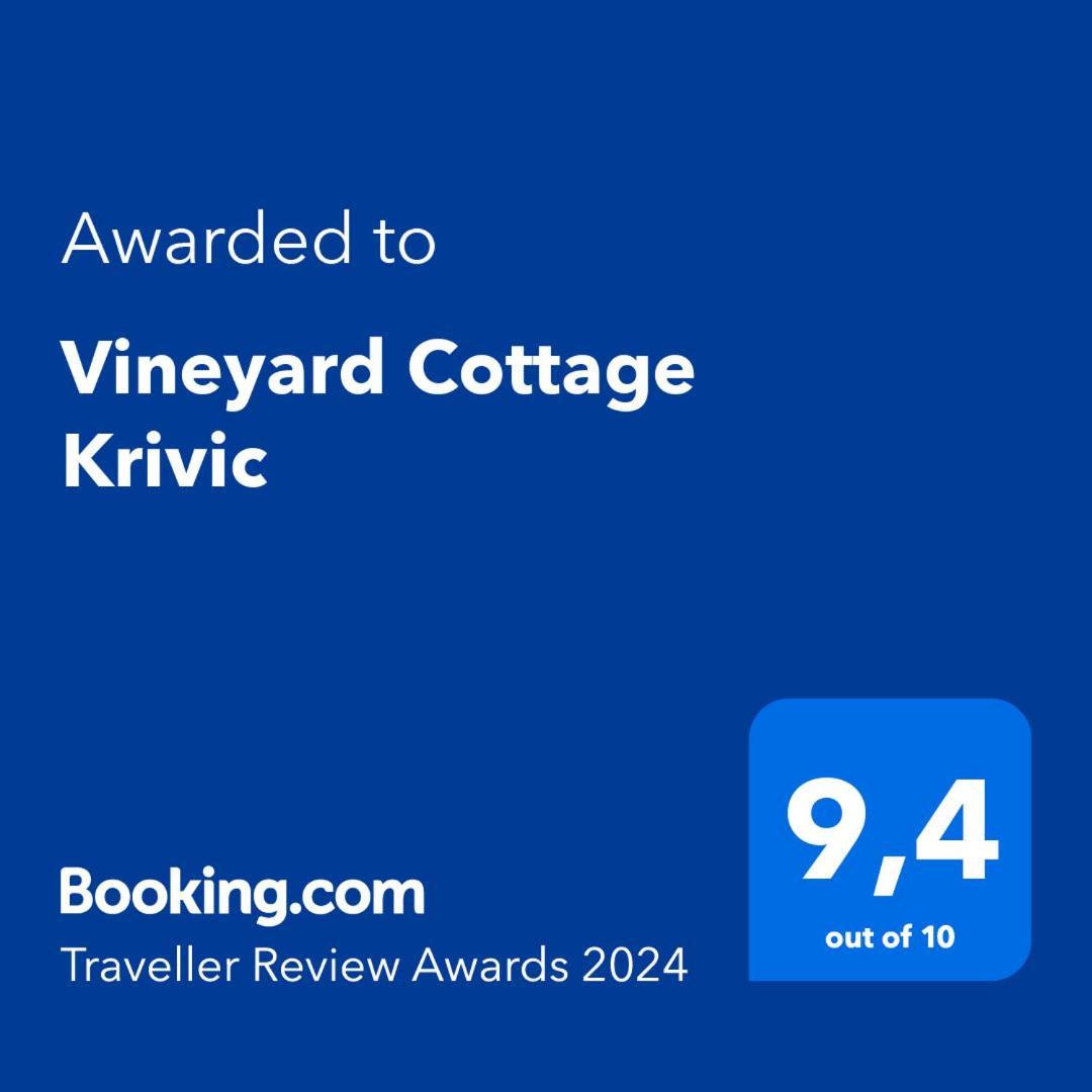 Vineyard Cottage Krivic Trebelno Exteriér fotografie
